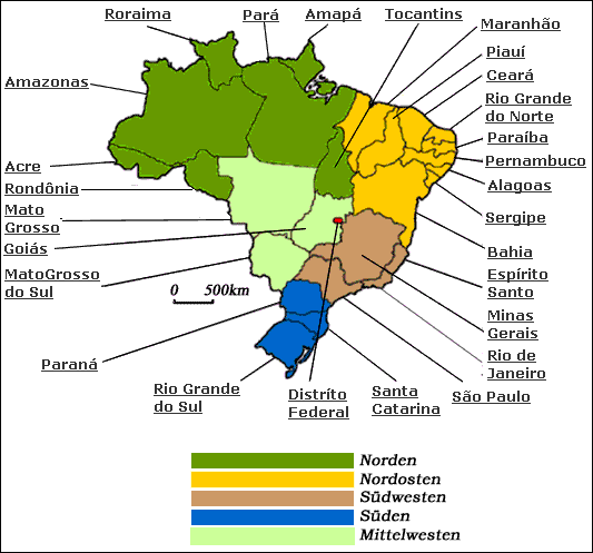Bundesstaaten In Brasilien