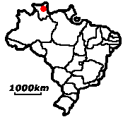 Boa Vista − Lage in Brasilien