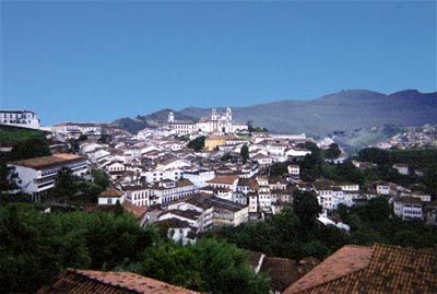 Ouro Preto − Panoramaansicht